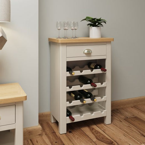 Stamford Truffle Wine Cabinet