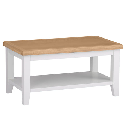Easterly Small White Coffee Table