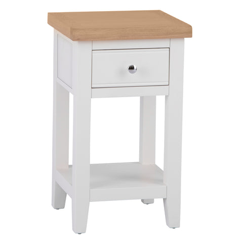Easterly White Lamp Table