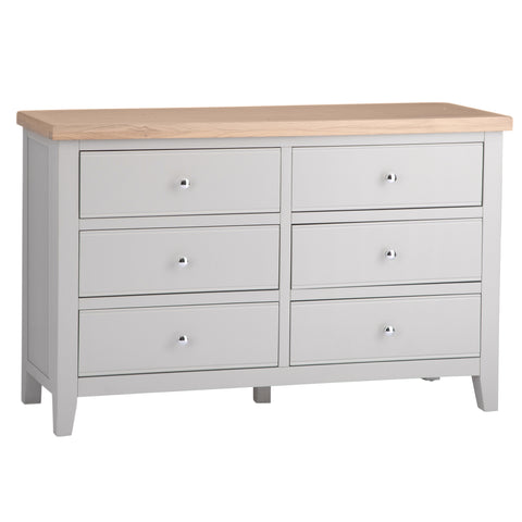 Easterly 6 Drawer Grey Chest of Drawers