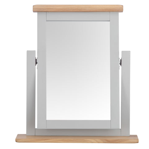 Easterly Grey Dressing Table Trinket Mirror