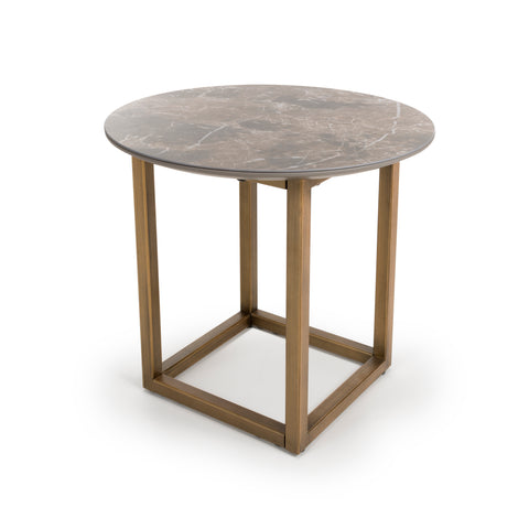 Galaxy Sintered Stone Side Table