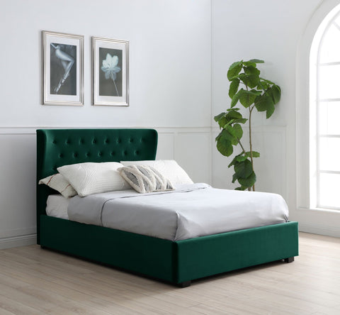 Kensington Velvet Ottoman Bed