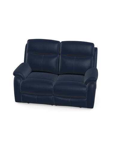 Kendra 2 Seater Sofa Manual Recliner in Leather Moda Atlantic