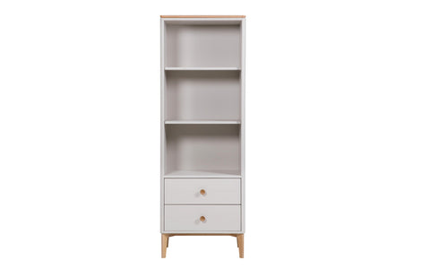 Marlow Taupe Bookcase