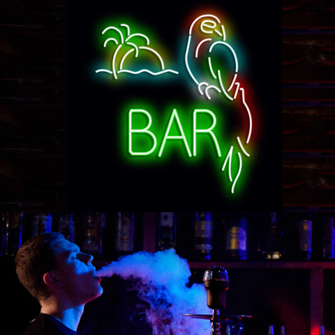 Parrot Bar Neon Sign