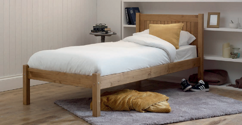 Capricorn Pine Finished Wooden Bed