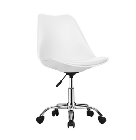 Urban White Swivel Office Chair