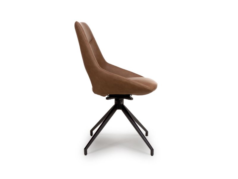 Furniture Link Dining Bench Ace Swivel Dining Chair (Sold in Pairs)