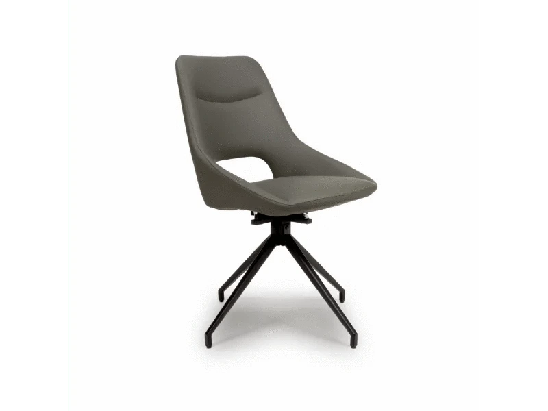 Furniture Link Dining Bench Truffle / 2 Chairs Ace Swivel Dining Chair (Sold in Pairs)