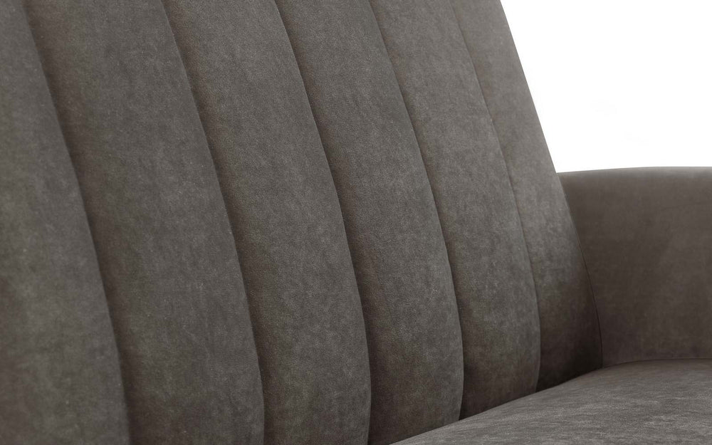 Julian Bowen Sofa Beds Afina Sofabed - Grey Velvet