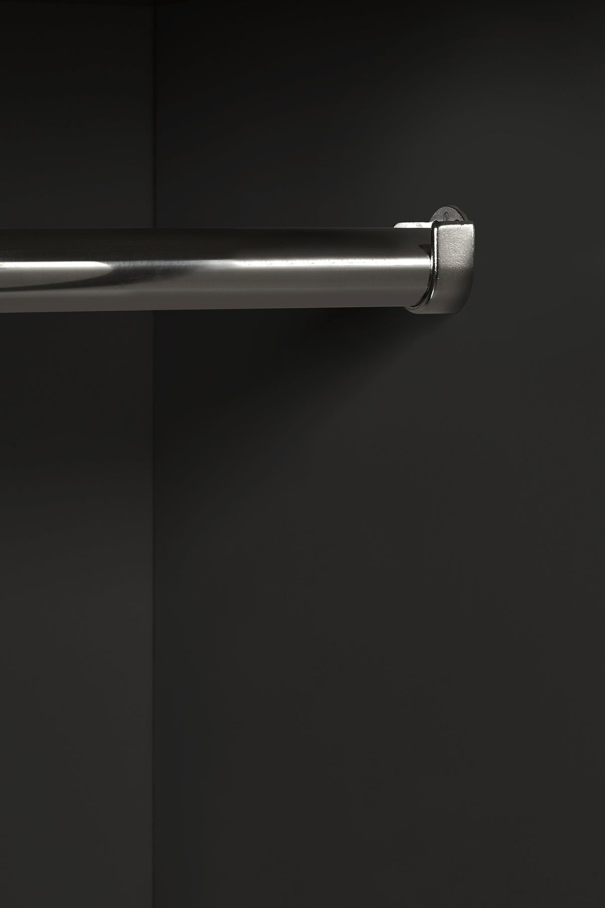 Julian Bowen Wardrobes Alba 2 Door Wardrobe - Walnut/Black