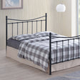 Time Living Bed Frame Small Double 120cm / Black Alderley Metal Bed Frame