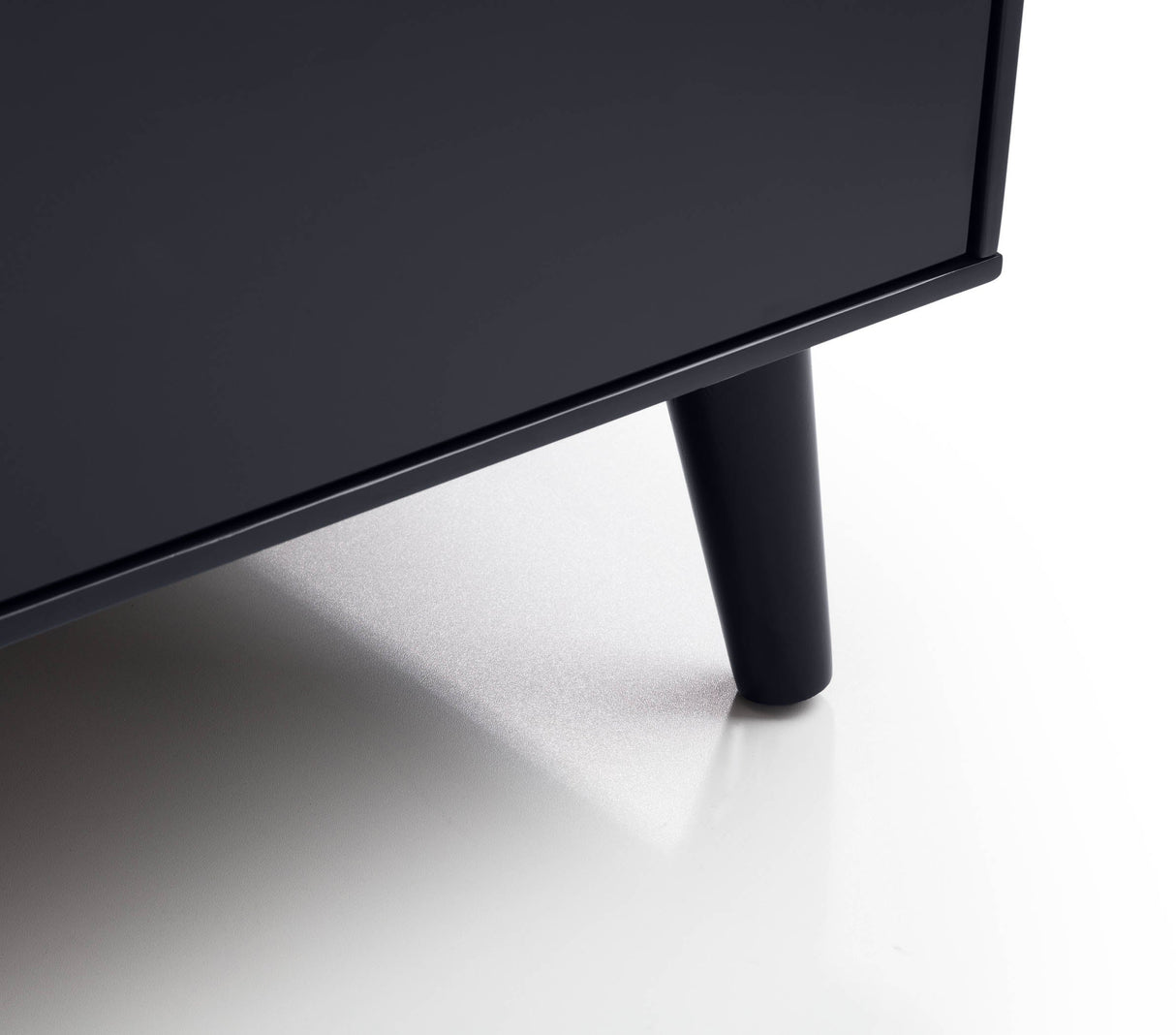 Julian Bowen Bedside Alicia 2 Drawer Bedside - Anthracite