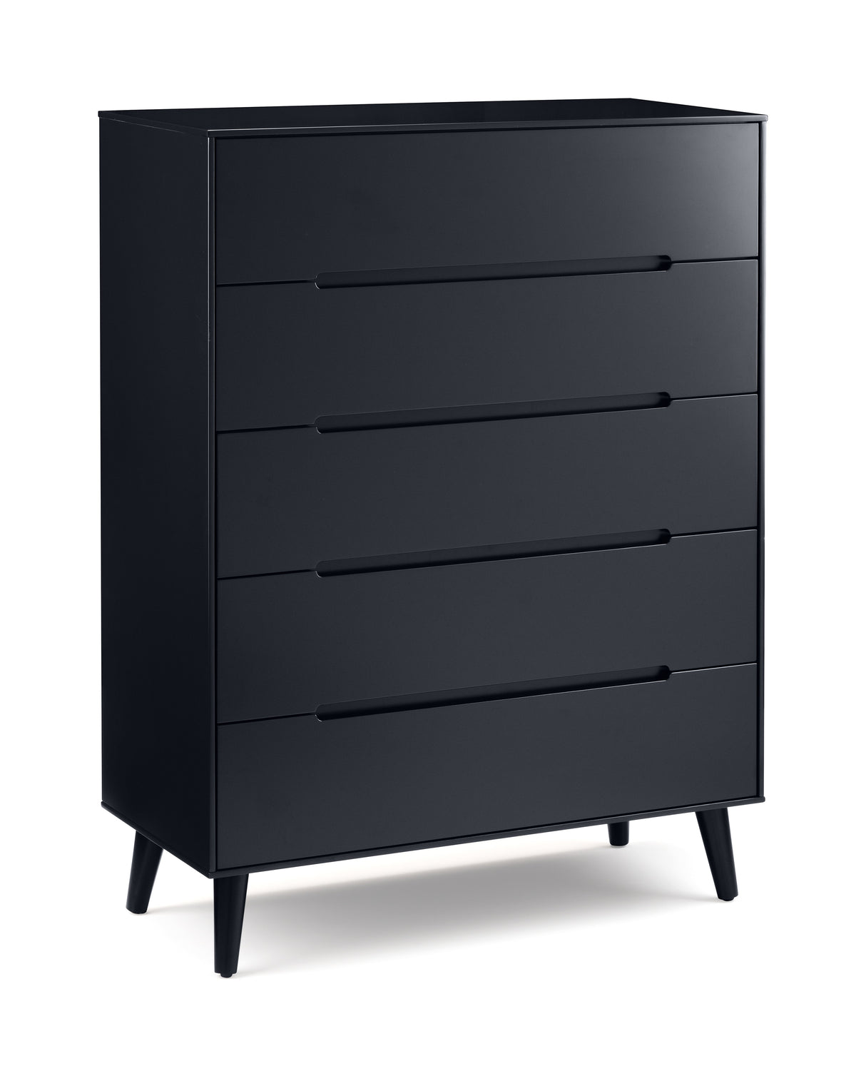 Julian Bowen Chests Alicia 5 Drawer Chest - Anthracite