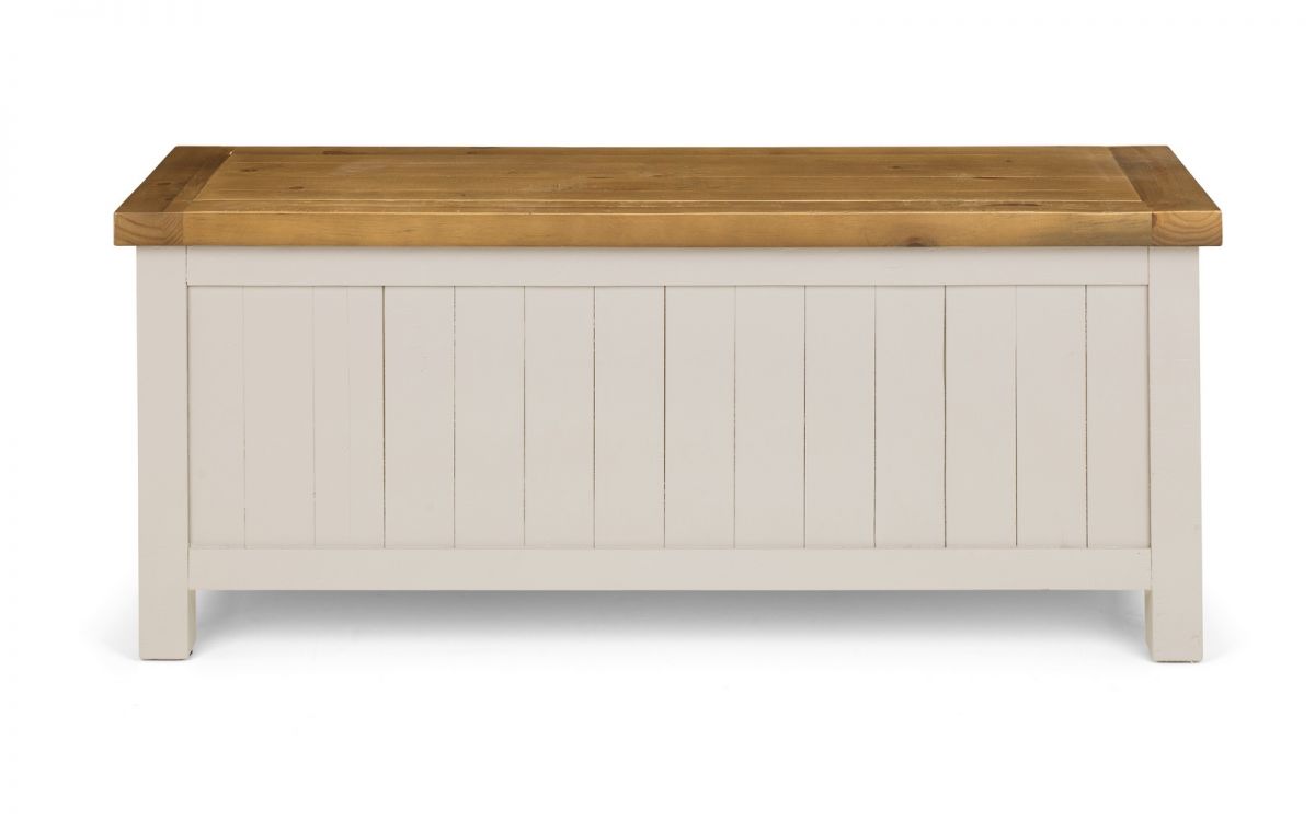 Julian Bowen Benches Aspen Storage Bench - Grey Wash