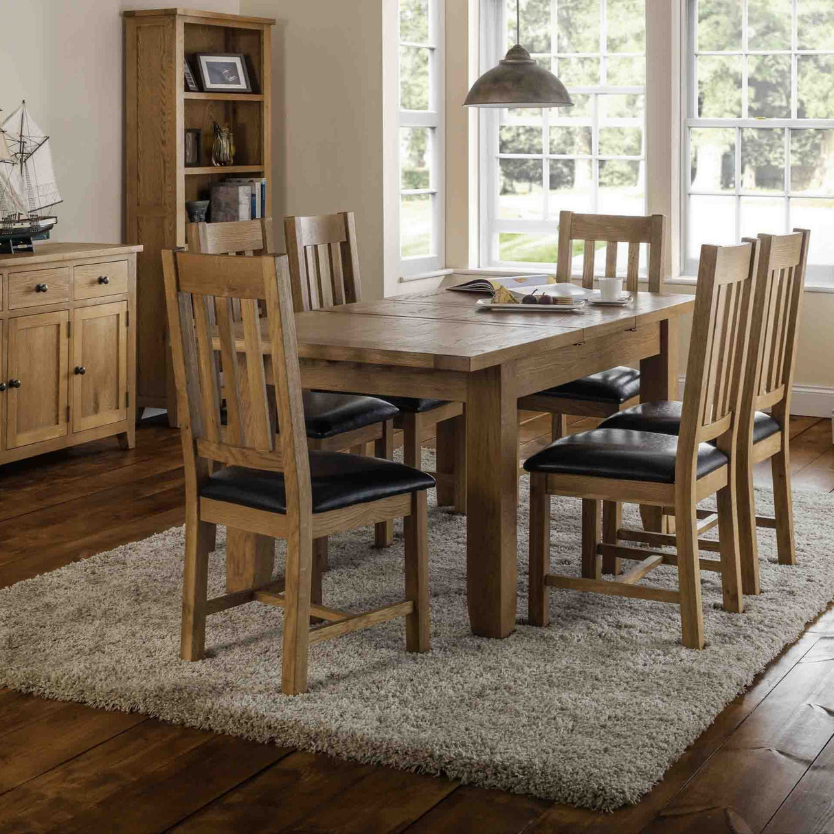 Julian Bowen Dining Tables Astoria Extending Dining Table