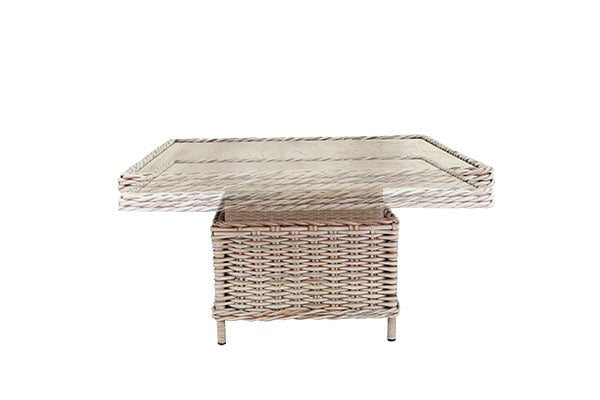 Daro Garden Dining Table Barcelona Adjustable Garden Dining Table Weathered Oak Table Top