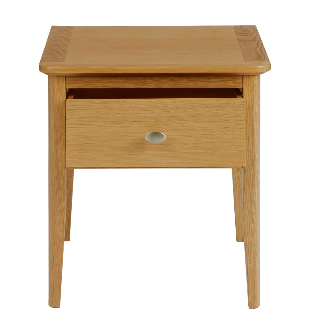 Global Home Furniture Lamp Table Bath Oak Lamp Table