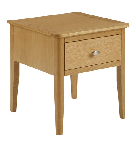 Global Home Furniture Lamp Table Bath Oak Lamp Table