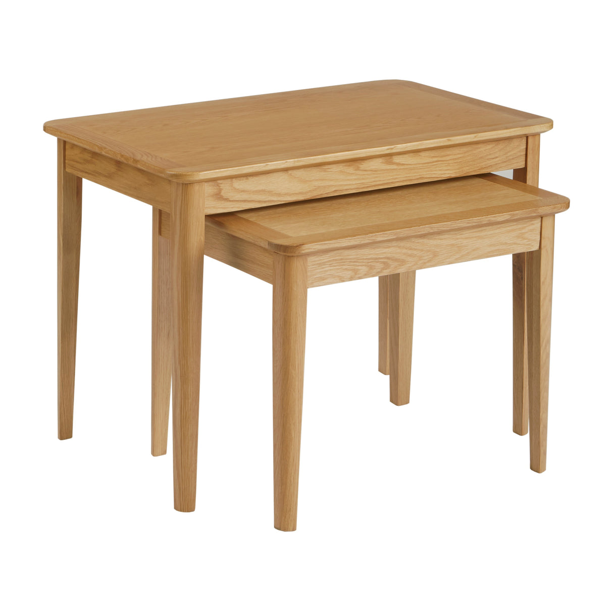 Global Home Furniture Nest of Tables Bath Oak Nest of Tables