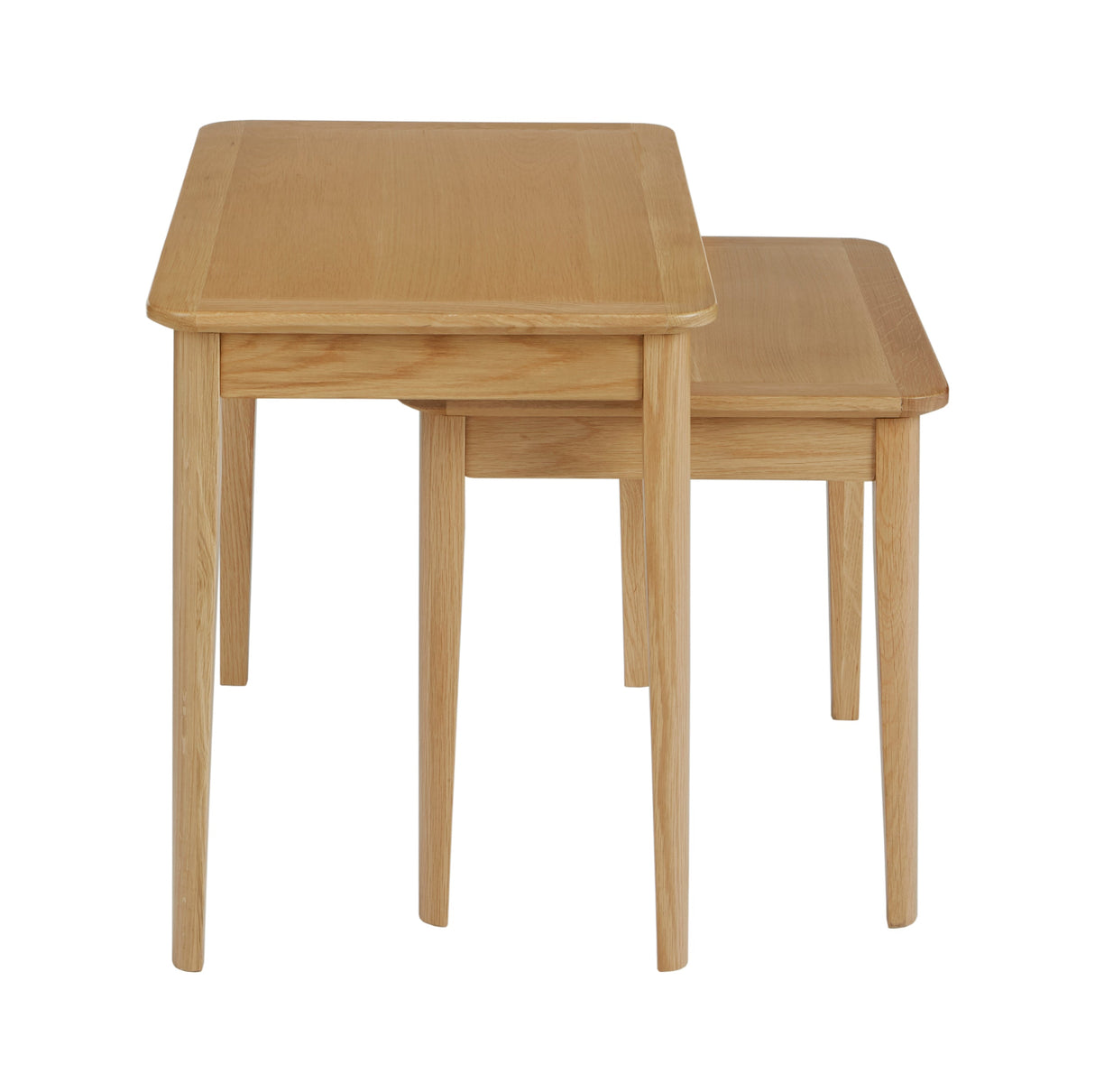 Global Home Furniture Nest of Tables Bath Oak Nest of Tables