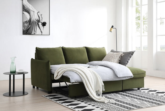Kyoto Sofa Bed Blaire Corner Sofa Bed with Storage Chaise