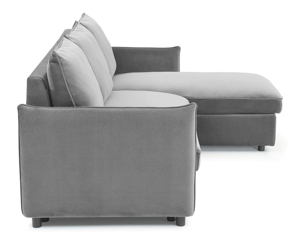 Kyoto Sofa Bed Blaire Corner Sofa Bed with Storage Chaise