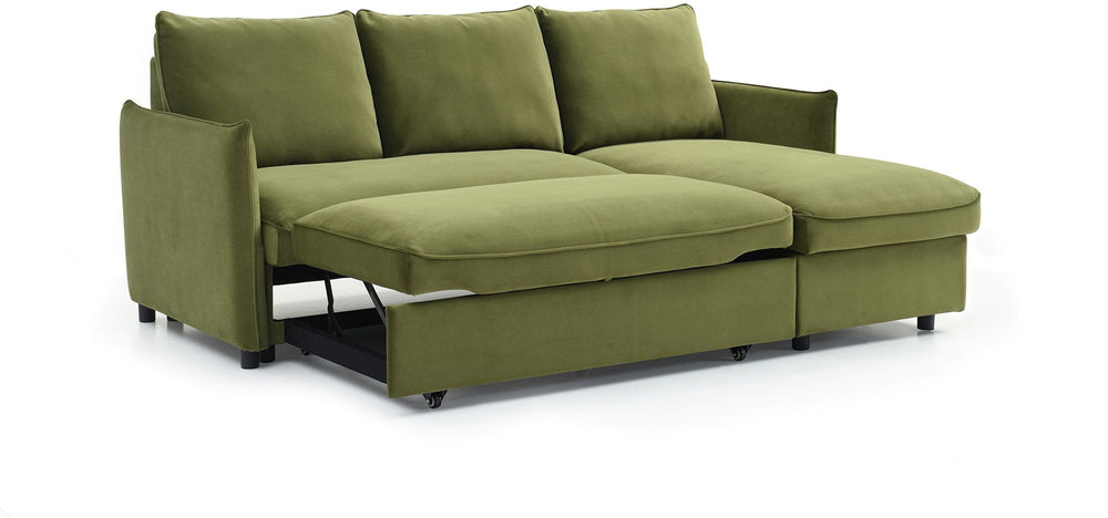 Kyoto Sofa Bed Blaire Corner Sofa Bed with Storage Chaise