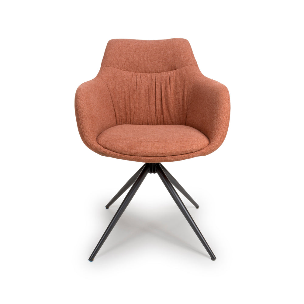 Furniture Link Dining Bench Boden Easy Clean Fabric Carver Chair (Sold in Pairs)