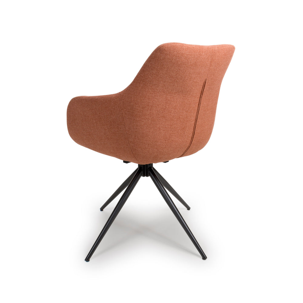 Furniture Link Dining Bench Boden Easy Clean Fabric Carver Chair (Sold in Pairs)