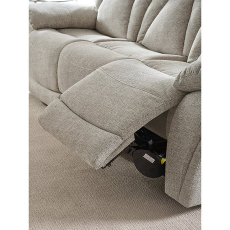 Lebus Sofa Suite Boston Reclining Sofa and Chair in Beige