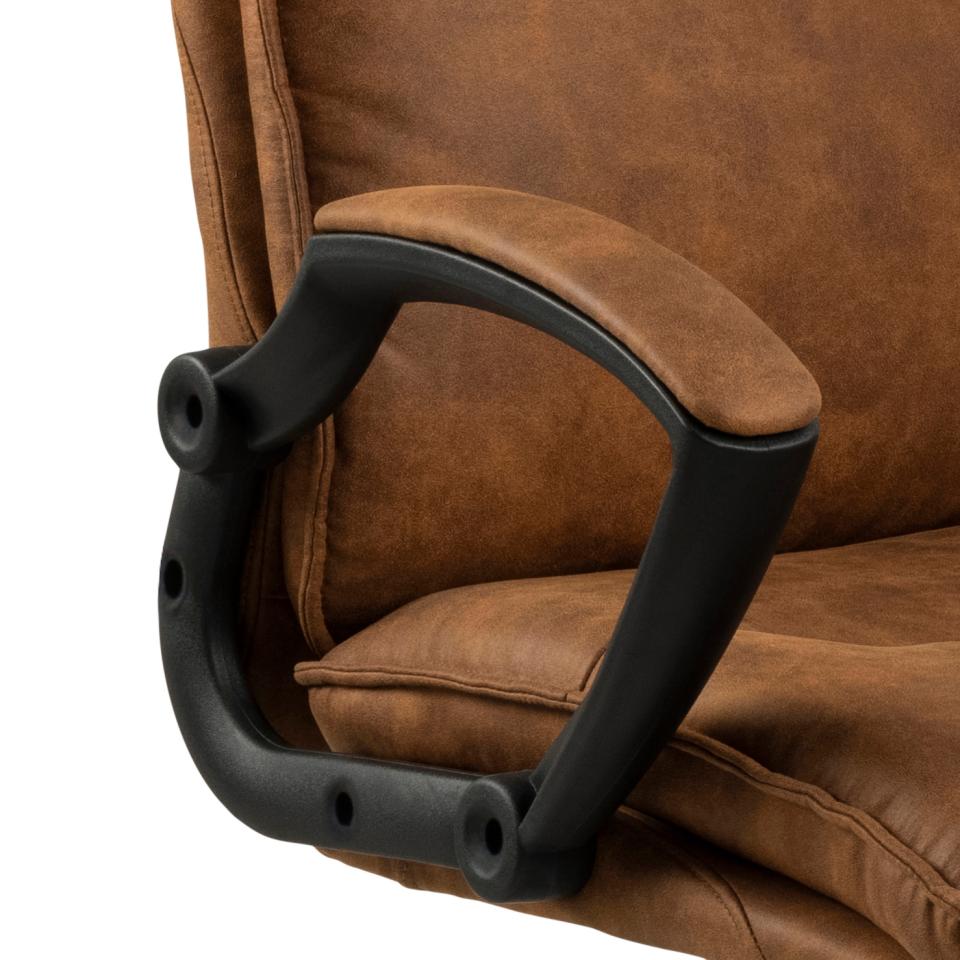 Acton Office Chair Brad Camel Swivel Desk Chair