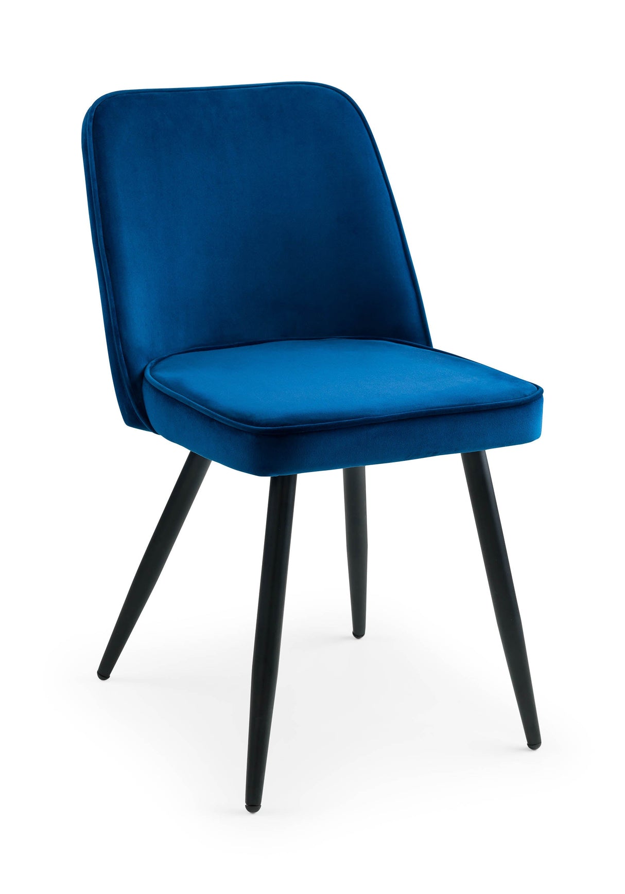 Julian Bowen Dining Chairs Burgess Dining Chairs - Blue - Sold in pairs