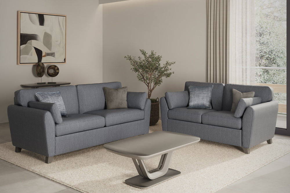Vida Living Sofa Bed Cantrell Blue 2 Seater Sofa Bed