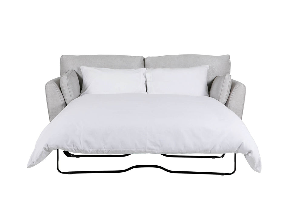 Vida Living Sofa Bed Cantrell Light Grey 2 Seater Sofa Bed