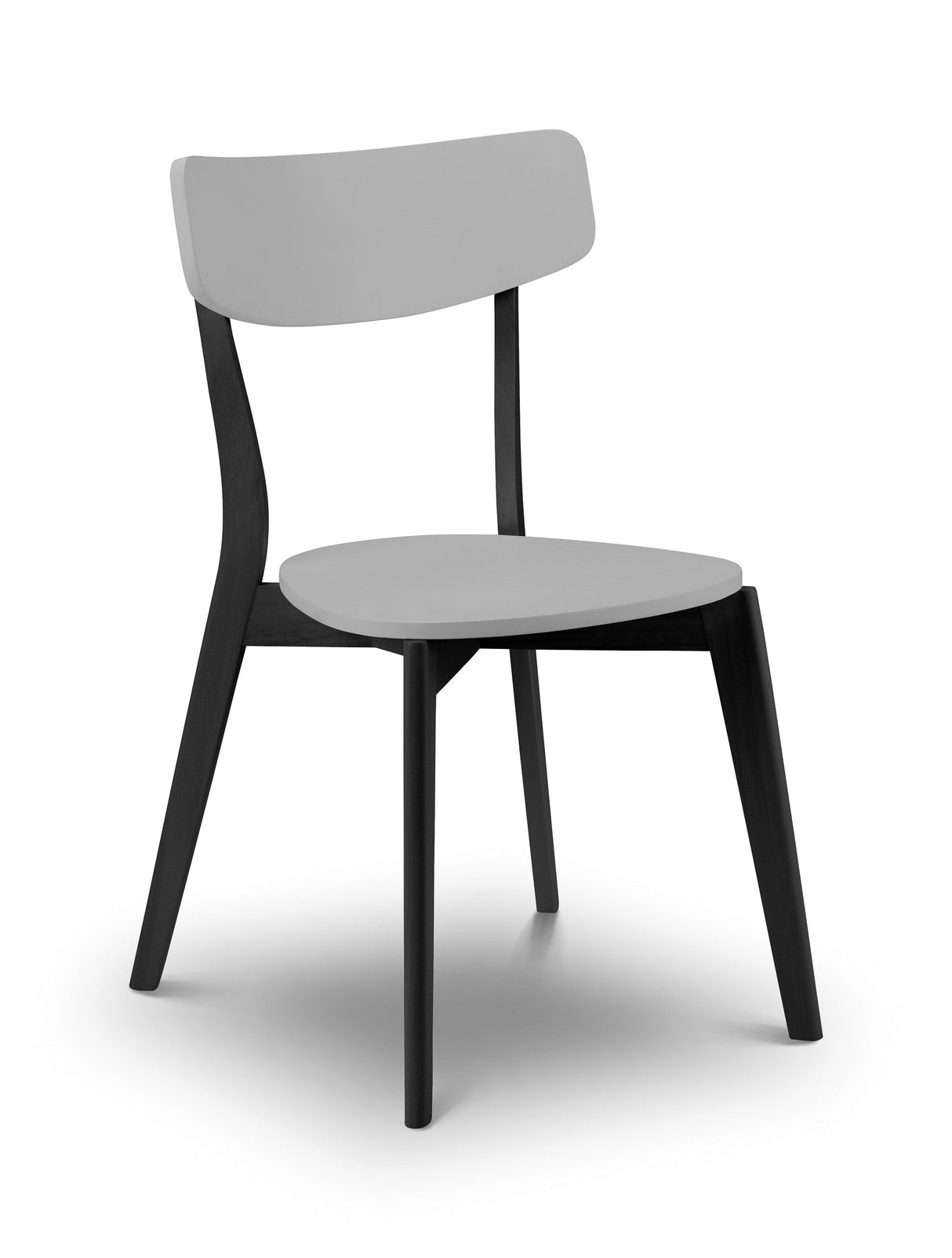 Julian Bowen Dining Chairs Casa Dining Chairs Grey/Black - Sold in fours