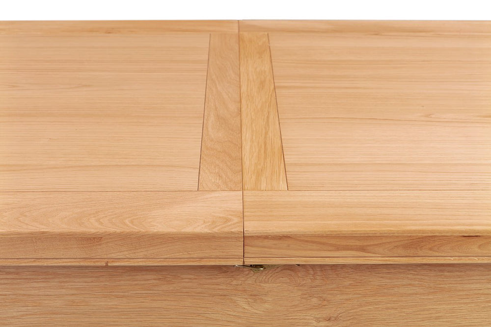 Your Home Style Dining Table Chatterton Oak 140/200 Butterfly Extending Dining Table