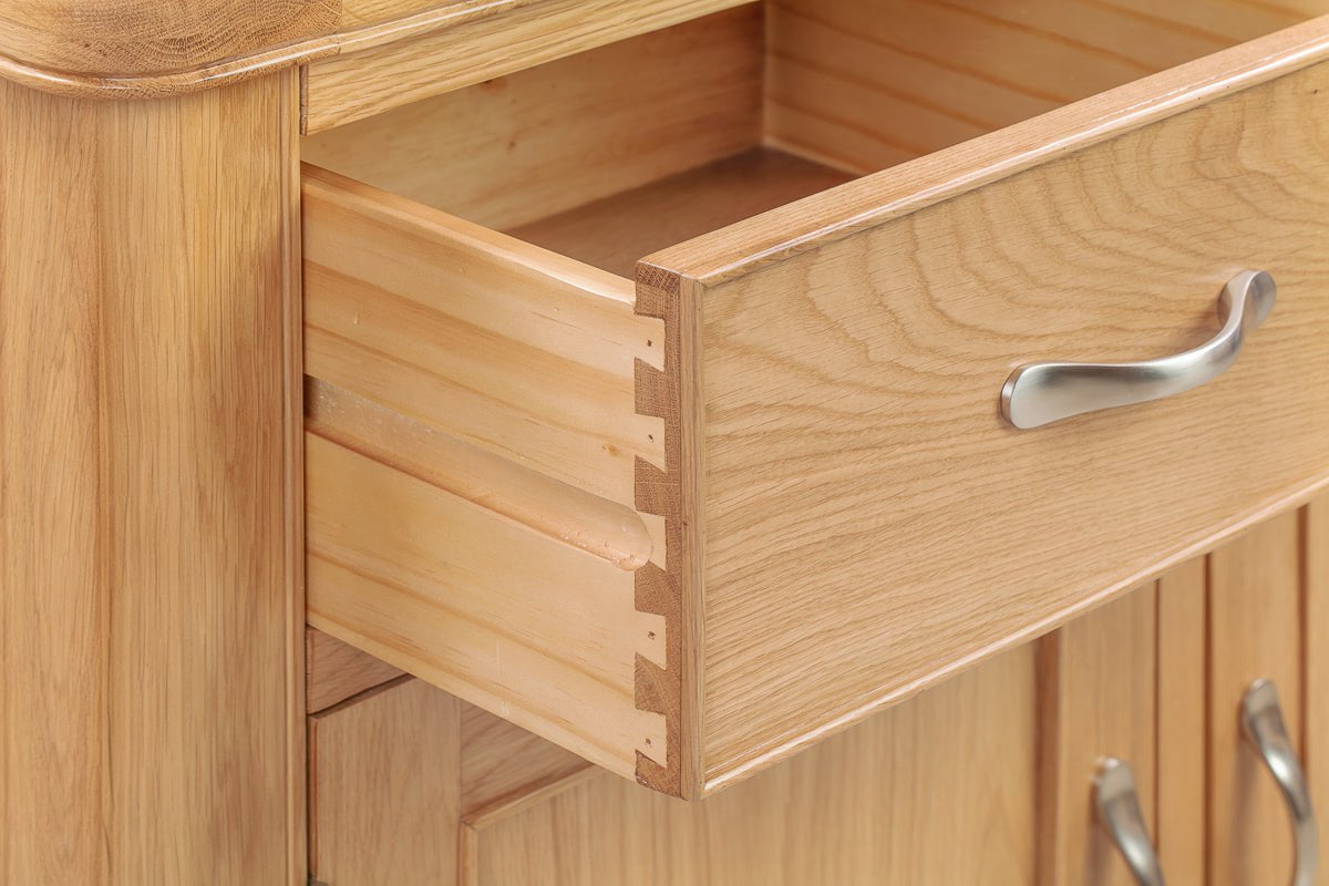 Your Home Style Sideboard Chatterton Oak 2 Door Sideboard