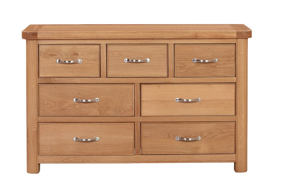 Your Home Style Chest of Drawers Chatterton Oak 3 Over 4 Chest