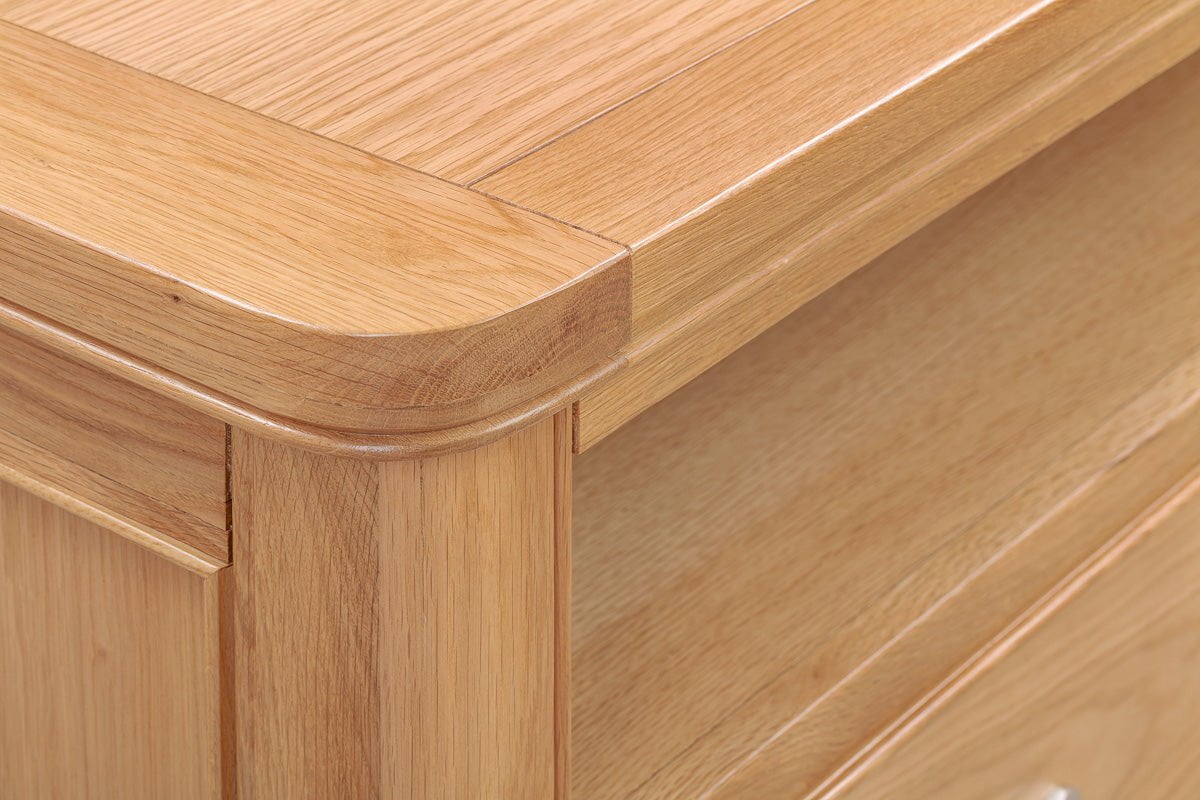 Your Home Style TV Unit Chatterton Oak Corner TV Unit