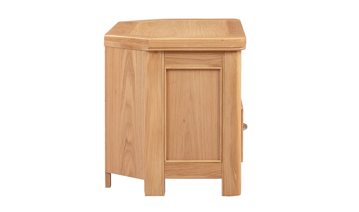 Your Home Style TV Unit Chatterton Oak Corner TV Unit