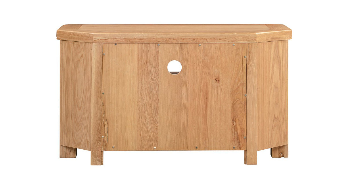 Your Home Style TV Unit Chatterton Oak Corner TV Unit