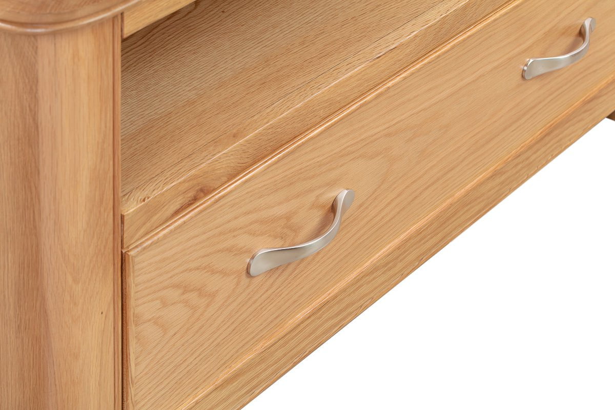 Your Home Style TV Unit Chatterton Oak Corner TV Unit