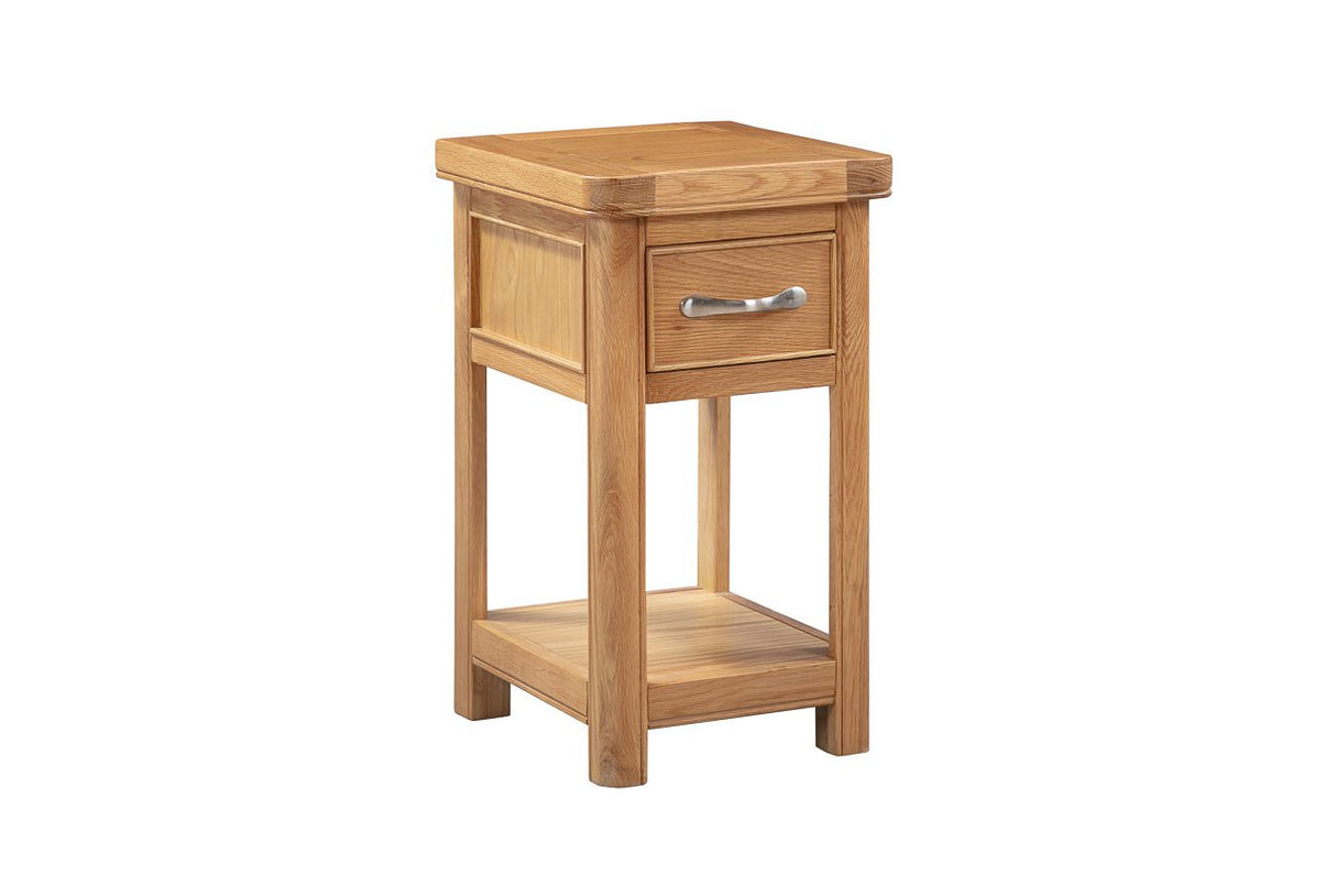 Your Home Style Bedside Chatterton Oak Small Bedside
