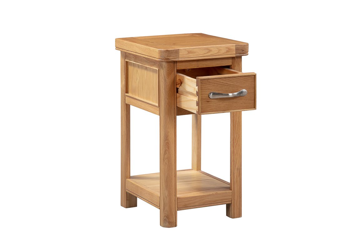Your Home Style Bedside Chatterton Oak Small Bedside
