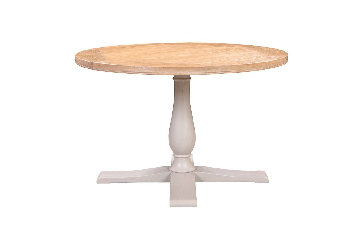Your Home Style Dining Table Chatterton Painted 120 Round Dining Table