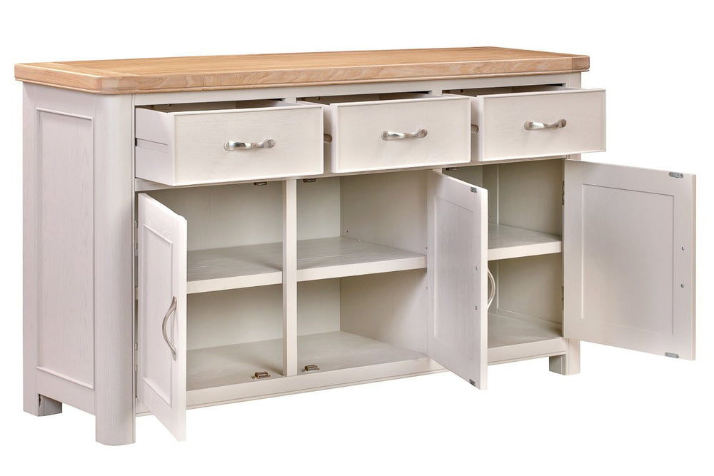 Your Home Style Sideboard Chatterton Painted 3 Door Sideboard