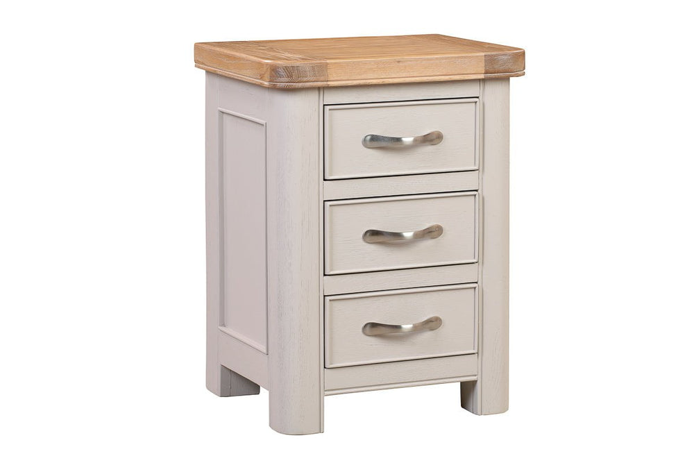 Your Home Style Bedside Chatterton Painted Bedside with 3 Drawers