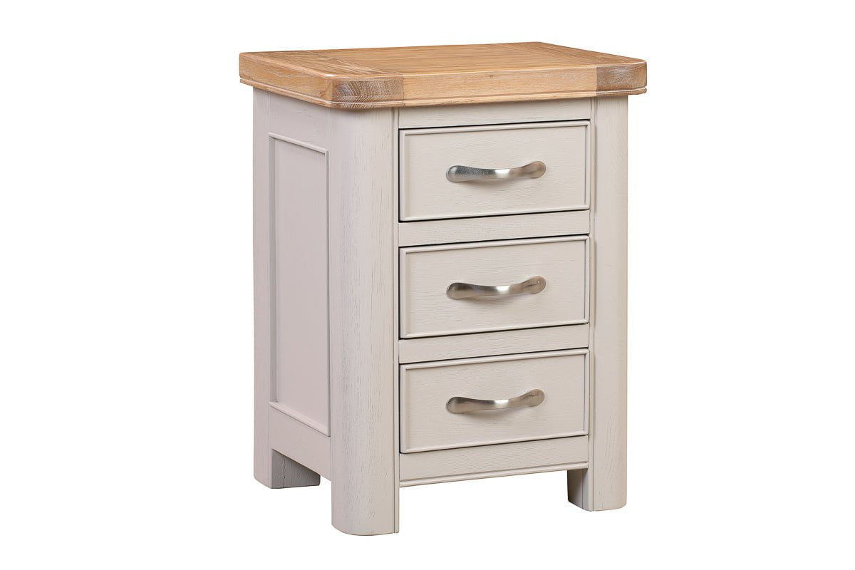 Your Home Style Bedside Chatterton Painted Bedside with 3 Drawers